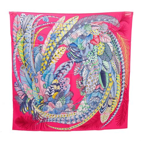 plume scarf hermes|plumes en fete scarf.